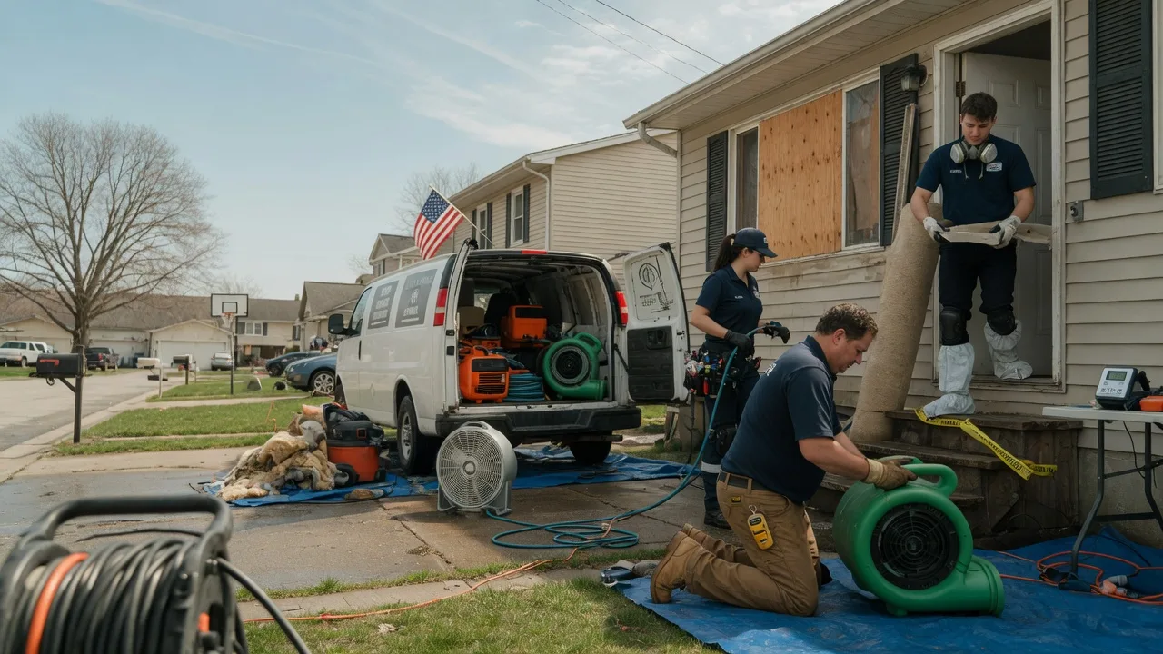 Water Damage Restoration in Owensville, IN near me